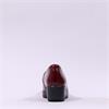 Wonders Sparkle Stud Band Wedge Shoe - Burgundy Patent